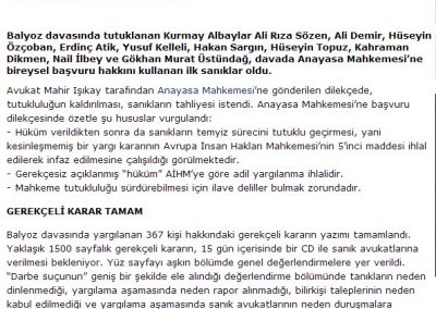balyoz davası ışıkay hukuk
