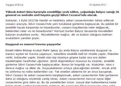 balyoz ışıkay hukuk davası
